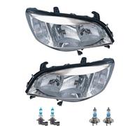 Set Di Fari Inclusi Lampadine OSRAM H7 HB3 Con Indicatori Per Opel Zafira A F75