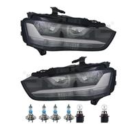 Set Di Fari Inclusi Lampadine OSRAM H7 Per Audi A4 Avant 8K5 B8 8K2 8KH