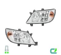 Set Di Fari Li/Re W5W HELLA Per Mercedes-Benz Sprinter 3-T Chassis (903)