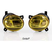Set Di Fari Nebbiosi LED Gialli Chiari Compatibili Con Audi A1 8X1 Pre-Facelift