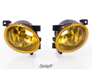 Set Di Fari Nebel Gialli Chiari Compatibili Con VW Golf 6 VI PLUS NSW Con E-Mark