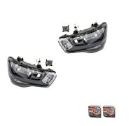 Set Di Fari + Osram Night Breaker Laser Compatibile Con Audi A1 8X 10-14