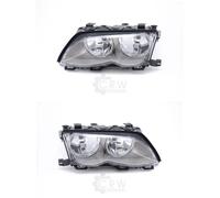 Set Di Fari Per BMW 3 E46 09.01-01.05 FF/H7-H7 SOF