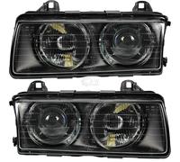 Set Di Fari Per BMW E36 Anno 10/90-05/94 H1+H1 Fari Anteriori 1334724