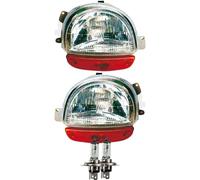 Set Di Fari Per Renault Twingo 9.92-9.98 Giallo H4 Senza Motore Con Freccia