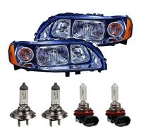 Set Di Fari Per Volvo S60 Anno 03 2004-2009 H7+H9 Inclusi Lampade PHILIPS