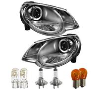 Set Di Fari Per VW EOS Anno 06-10.10 Valeo H7+H7 Inclusi Lampadine OSRAM