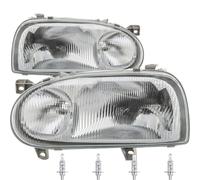 Set Di Fari Per VW GOLF III 1H1 08.91-07.98 H1/H1 Inclusi OSRAM