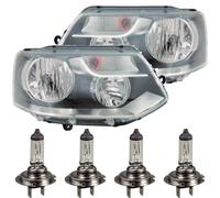Set Di Fari Per VW T5 Anno 09->> Facelift Bosch Con Luce Diurna H7+H15