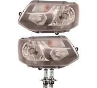 Set Di Fari Per VW T5 Anno 09->> Facelift H4 Inclusi Lampade OSRAM U2X