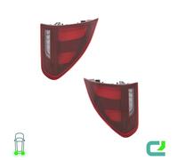 Set Di Fari Posteriori Sinistro/Destro LED HELLA Per Peugeot 2008 I (CU_)