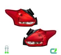Set Di Fari Posteriori Sinistro/Destro P21/5W HELLA Per Ford Focus III