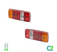 Set Di Fari Posteriori Sinistro/Destro P21W HELLA Per MAN F8, F9-Series