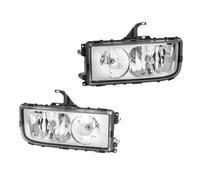 Set Di Fari Principali Sinistro Destro 24 V H7/H1 W5W Alogeno HELLA Per MB AXOR