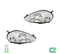 Set Di Fari Sinistro/Destro Alogeno H4 Valeo Per FIAT GRANDE PUNTO