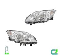 Set Di Fari Sinistro/Destro Bi-Xenon W5W Valeo Per RENAULT LAGUNA III