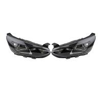Set Di Fari Sinistro Destro Compatibile Con Ford Focus 18- Con LWR TFL LED Nero
