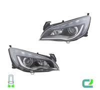 Set Di Fari Sinistro/Destro H11 HELLA Per Vauxhall Astra Mk VI (J) (P10)