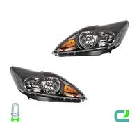 Set Di Fari Sinistro/Destro H7/H1 HELLA Per Ford Focus II (DA_, HCP, DP)