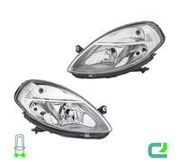 Set Di Fari Sinistro/Destro H7/H3 HELLA Per Lancia Ypsilon (843_)