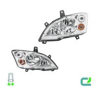 Set Di Fari Sinistro/Destro H7 HELLA Per Mercedes-Benz Vito / Mixto Box (W639)