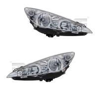 Set Di Fari Sinistro E Destro H1/H7/P21/5W Per Peugeot 308 SW I 4E_ 4H_ 4A_
