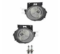 Set Di Fari Sinistro E Destro H4 Per Nissan Juke F15 Inclusi Lampadine Osram