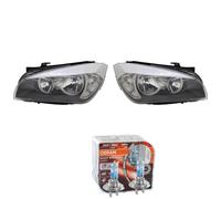 Set Di Fari Sinistro E Destro H7/H7 Per BMW X1 E84 Inclusi Lampadine Osram