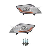 Set Di Fari Sinistro E Destro H7/H7 Per Ford Kuga I Inclusi Lampadine Osram