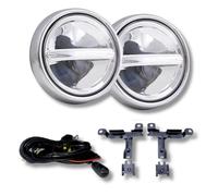 Set Di Fari Spot LED DRL Per Mini One F56 13- 3 Porte Supporti In Cromo