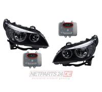 Set Di Fari Xenon Anteriori Compatibile Con BMW 5 E60 E61 05-07 H7 LR Centralina