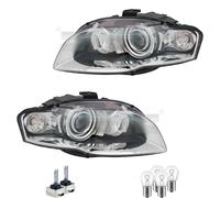 Set Di Fari Xenon Chiari D1S/P21W Per Audi A4 8EC B7 8ED Inclusi Lampadine Osram