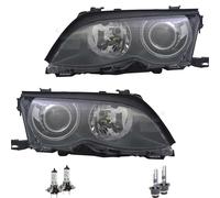 Set Di Fari Xenon D2S/H7 Per BMW 3er Touring E46 Inclusi Lampadine Osram