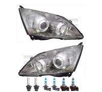 Set Di Fari Xenon Inclusi Lampadine OSRAM D2S HB3 Con Motore LWR Per Honda CR-V