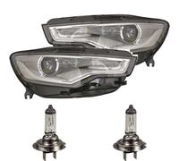 Set Di Fari Xenon Per Audi A6 C7 Tipo 4G Anno 10->> Con Luce Di Curva