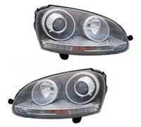 Set Di Fari Xenon Sinistro E Destro D2S/H7 Per VW Golf V 1K1 Jetta III 1K2