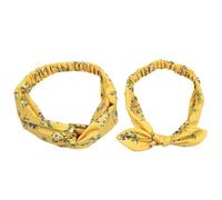 Set di Fasce Elastiche Annodate per Mamma e Bebè, 3# | Tessuto, per Occasioni Speciali e Servizi Fotografici, Design Coordinato Madre-figlia