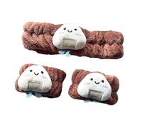 Set di fasce elastiche per il lavaggio del viso ergonomiche per il trucco e il lavaggio del viso