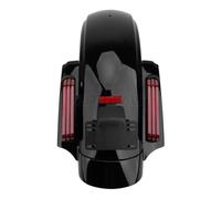 Set Di Fasce Estensione Per Parafango Posteriore A LED Stile CVO Per Moto Per H&arley Touring E&LECTRA Glide 14-20 Road Street FLHR(Style B)