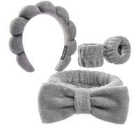 Set di fasce per capelli da donna, fascia da spa per lavare il viso, viso, trucco della pelle, regali per donne, ragazze, regali alla moda