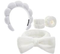 Set di fasce per capelli da donna, fascia da spa per lavare il viso, viso, trucco della pelle, regali per donne, ragazze, regali alla moda