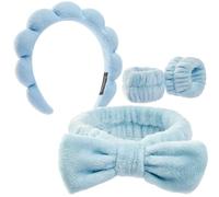 Set di fasce per capelli da donna, fascia da spa per lavare il viso, viso, trucco della pelle, regali per donne, ragazze, regali alla moda