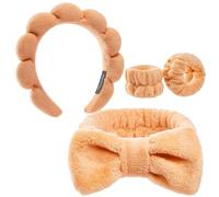 Set di fasce per capelli da donna, fascia da spa per lavare il viso, viso, trucco della pelle, regali per donne, ragazze, regali alla moda