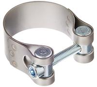 Set di fascette di scarico LeoVince morsetto di ricambio per impianto di scarico, in acciaio inox, Ø 43 mm