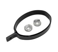 Set di fascette di scarico LeoVince Morsetto impianto di scarico SFR2, carbonio