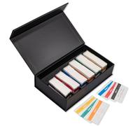Set di fascette per banconote in euro, con 300 banconote, 50 pezzi per 5 € / 10 € / 20 € / 50 € / 100 € / 200 €