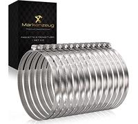 Set di fascette per tubi premium MARKENZEUG | Fascette per tubi in acciaio inossidabile | Fascette per tubi senza ruggine | Per lavatrice e piscina o auto | Diametro 24-40mm | Set da 13 pezzi