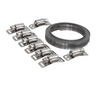 Sealey Tubo Clip Set Autocostruzione 12.7mm Fascia Larghezza JC972
