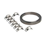 Sealey Tubo Clip Set Autocostruzione 8mm Fascia Larghezza JC97