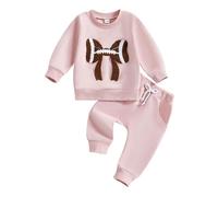 Set Di Felpe Per Ragazze E Bambine Felpata Jogging Ginnastica Maniche Lunghe Girocollo Felpa Con Cappuccio Zip/Pullover Sportswear Multi Color Bambini Casual Pullover Tuta 2-14 Anni Completo Bambina